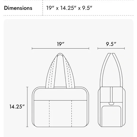 Calpak copper large Luka travel bag. NWT - Picture 6 of 7